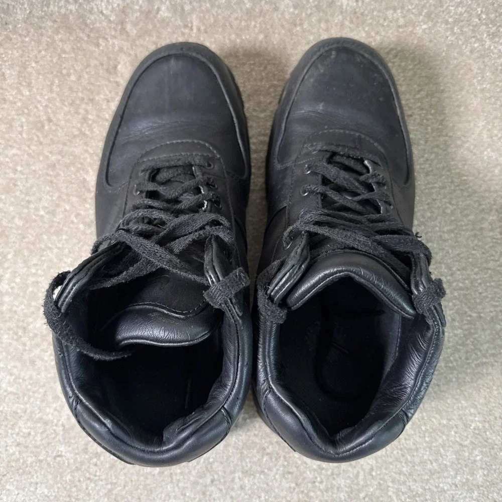 Nike Air Max Goadome ACG Leather Black Boots Men Size 8.5 All Trac 865031 009
